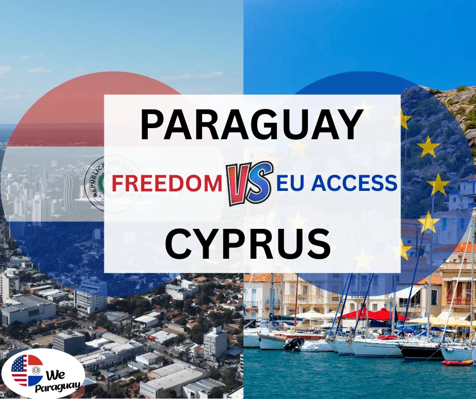 Paraguay vs Cyprus Residency: Freedom or EU Access? 2026